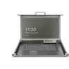 KVM-Konsole Digitus 17 Zoll HD LCD 8-Port VGA Deutsche Tastatur