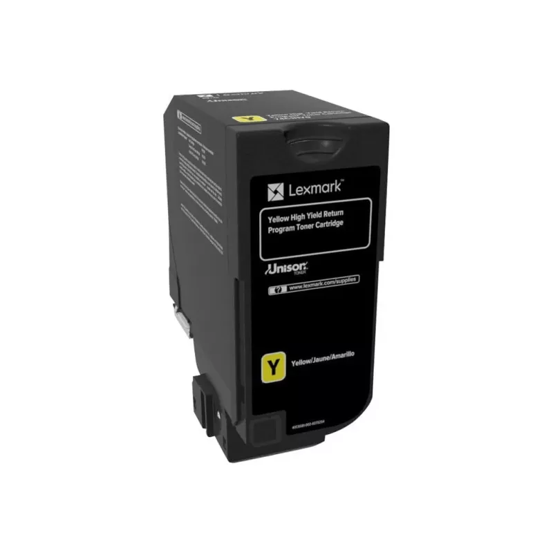 LEXMARK 74C2HY0 Toner Lexmark 74C2HY0 gelb 12.000 Seiten CS725de / CS725dte
