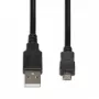 USB A auf Micro-USB B Kabel IBOX IKU2M18 1,8 m USB 2.0, schwarz, 2 A