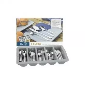 Besteckset Esmeyer SYLVIA 145-teilig Edelstahl, spülmaschinengeeignet