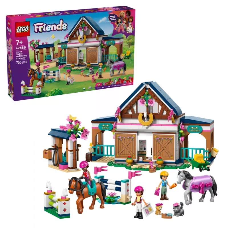 Blocks Friends 42688 Pferdestall und Reitakademie
