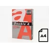 Farbpapier Double A, 80g, A4, 500 Blatt, Rot
