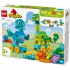 Konstruktionsspielzeug LEGO DUPLO 10451 Dinosaurier auf Rädern 3-in-1-Set, 108 Teile, Alter 3+, Höhe 220 mm