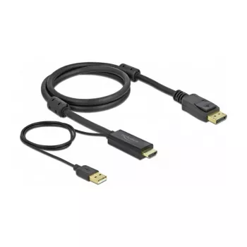 HDMI auf DisplayPort Kabel DeLOCK 85963 4K 30 Hz 1 m