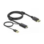 HDMI auf DisplayPort Kabel DeLOCK 85963 4K 30 Hz 1 m