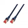 EFB-Elektronik RJ45 Patchkabel Cat.6 S/FTP LSZH schwarz 5m Hersteller: EFB Elektronik (K5515.5)