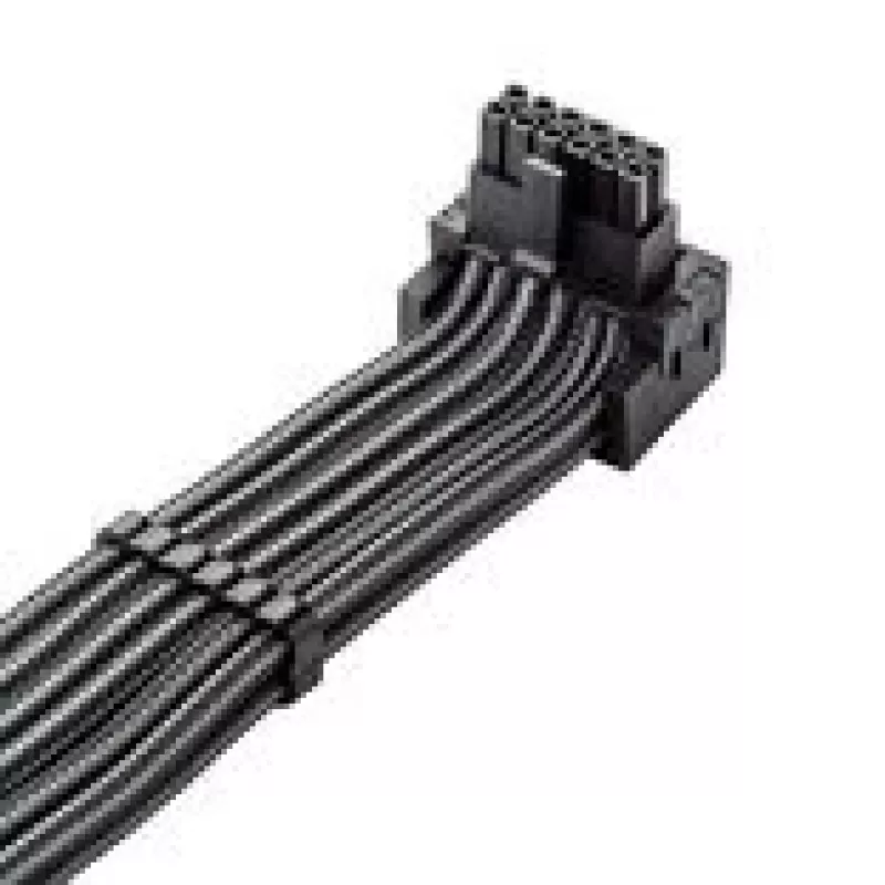 CableMod C-Series Pro Kabelkonfektion Variante B 90 cm 16-Pin auf 4×8-Pin PCIe Carbon