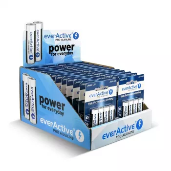 Alkaline-Batterien everActive LR64BLPADIS — 96 Stück, AA-Größe