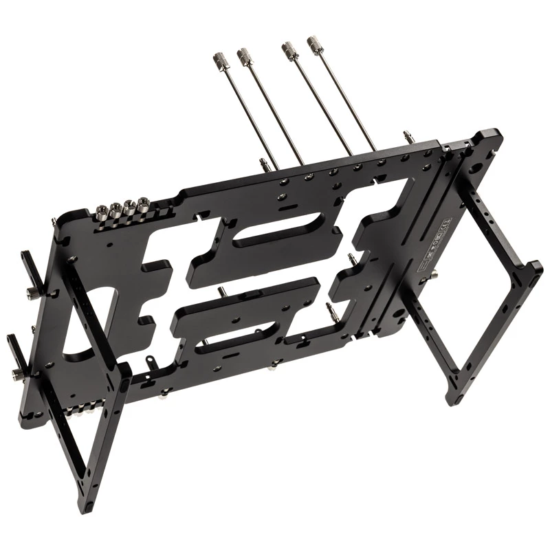 Benchtable Streacom BC1 V2 schwarz ATX-Unterstützung Aluminium