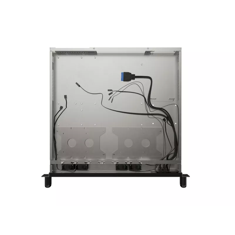 Rack-Gehäuse Lanberg SC01-4201-10B 1U Schwarz 4 Lüfter