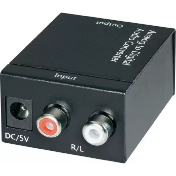 Audio-Wandler SpeaKa Professional 989151 – analog zu digital, 192 kHz / 24 Bit