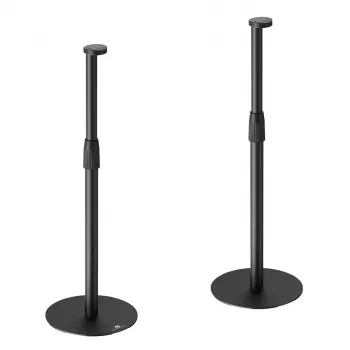 Bodenständer MACLEAN MC-496 für Sonos Era 100 und 300, höhenverstellbar 682–1068 mm
