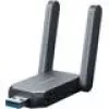 Drahtloser USB-Adapter MERCUSYS MA37BEH — High-Gain Wi-Fi 7 (BE6500) USB-C/USB-A-Kompatibilität