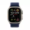 Watch Ultra 2 GPS + Cellular 49 mm Natural Titanium Case mit Blue Trail Loop - M/L