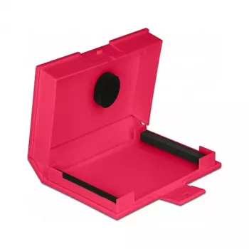 Schutzbox DeLOCK 18374 für 3,5-Zoll-HDD rot