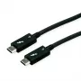 ROLINE USB-Kabel 0,8 m USB 3.2 Gen 1 40000 Mbit/s Schwarz