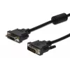 DIGITUS DVI-D-Verlängerungskabel 2 m, DVI-D auf DVI-D, schwarz
