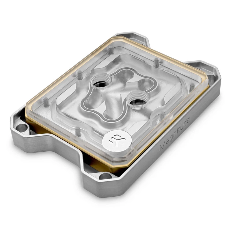 Dekorationszubehör EK Water Blocks Aluminium Gold