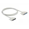 Serielles Kabel DeLOCK 86883 Beige 2 m D-Sub 37 Pin