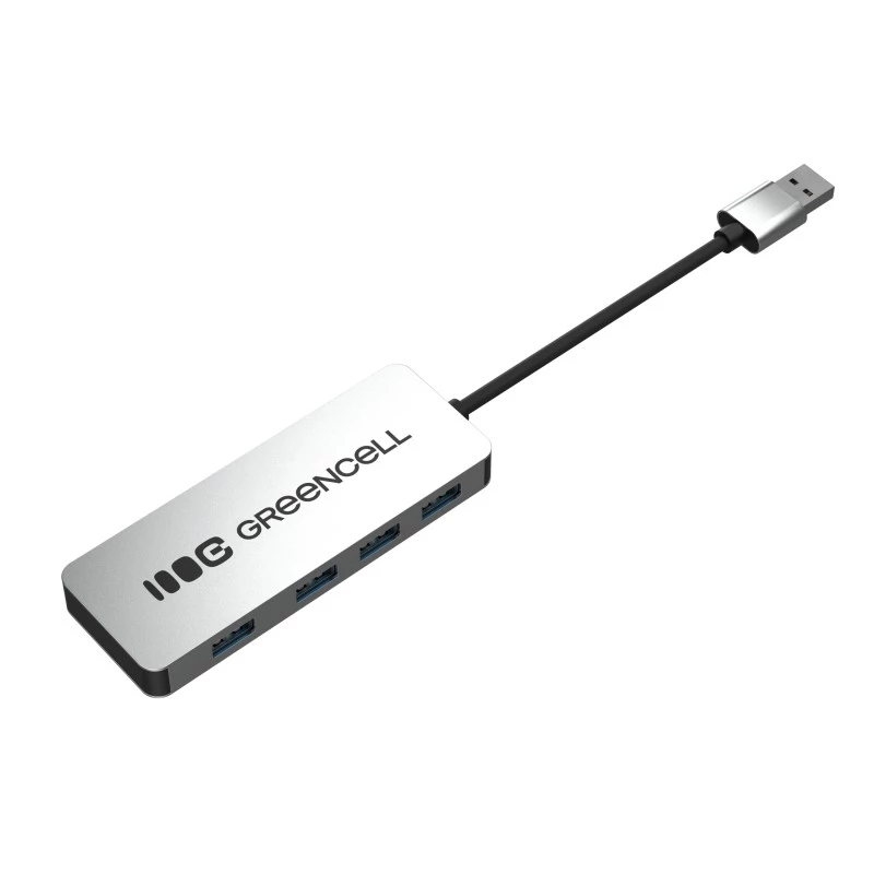 USB-Hub Grün Cell HUB-GC-A4A — 4-Port-USB-A-3.0-Hub