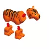 Popular Playthings Magnetic Mix or Match Animals Multicolour