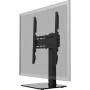 Goobay Tisch-TV-Ständer Basic Fix | Schwenkbar | 32-70 Zoll | Maximale Belastung 40 kg | Schwarz