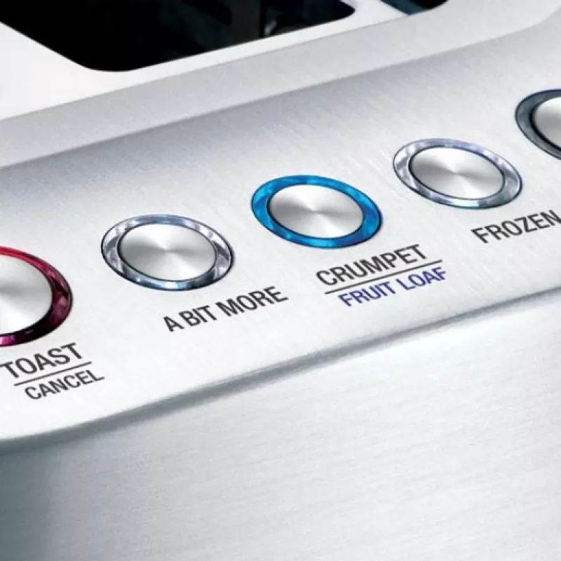 Sage the Smart Toast 5 2-Scheiben Silber