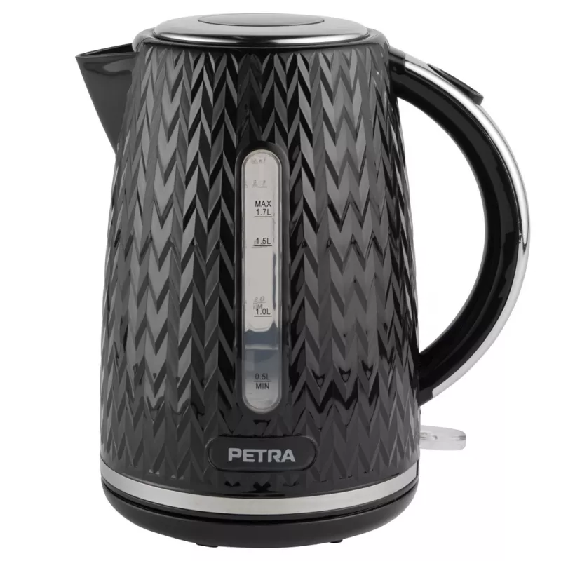 Wasserkocher Petra 1,7 l 2200 W Schwarz