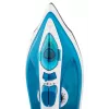 Dampfbügeleisen ESPERANZA EHI002 — 2200 W, Keramiksohle, Vertikaldampf, 0,815 kg, weiß/blau