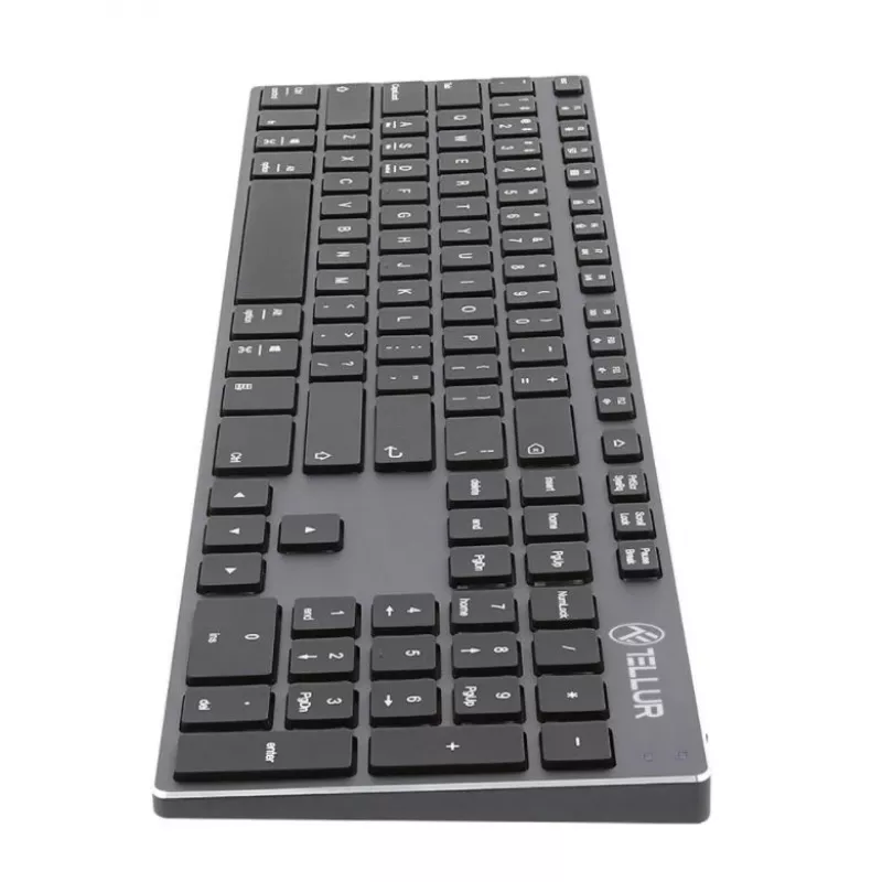 Kabellose Tastatur Tellur TLL491121 schlank Design Wiederaufladbar