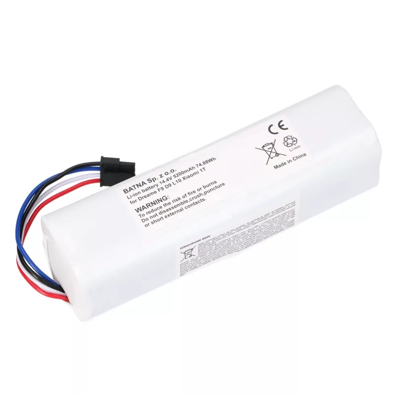 Batterie für Dreame Vacuum F9/D9 PRO, 14,4V 5200mAh
