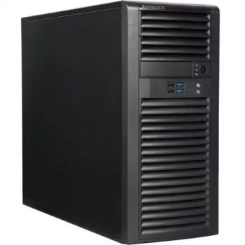 Supermicro - SuperChassis 732D4-903B (schwarz) - Tower - E-ATX 900 Watt Schwarz USB/Audio