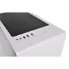 PC-Gehäuse Thermaltake S100 Tempered Glass Snow Edition Micro Tower Weiß
