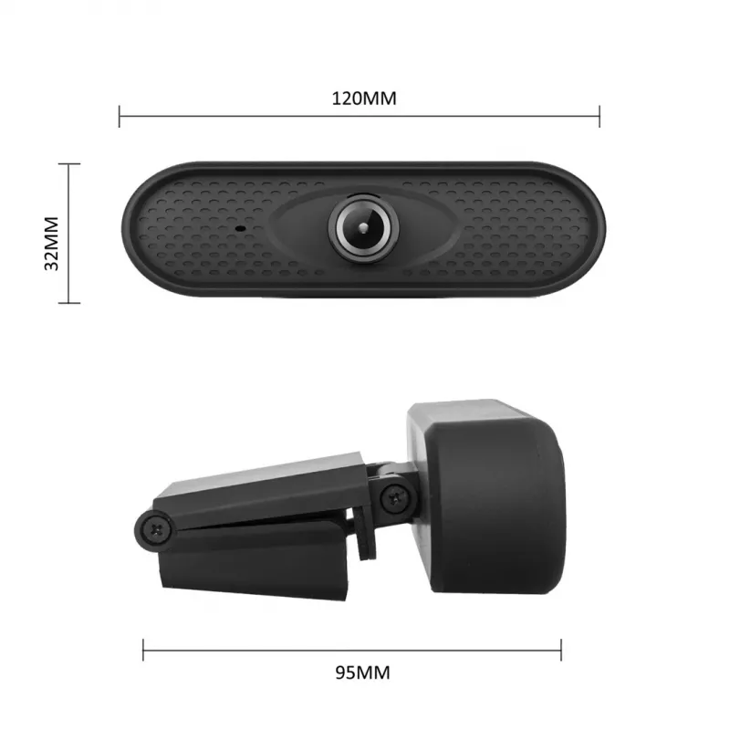 USB Nano RS RS680 HD 1080P (1920x1080) Webcam mit eingebautem Mikrofon