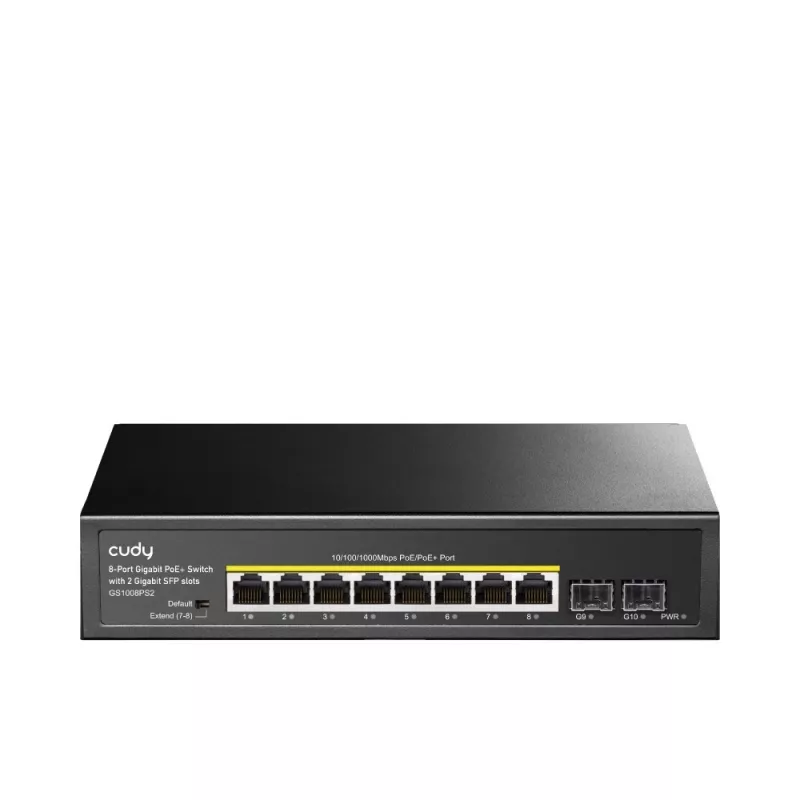 Unmanaged Switch Cudy GS1008PS2 Gigabit Ethernet 8 Ports PoE