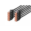 Digitus DK-1644-010-BL-10 Ethernet-Patchkabel Schwarz