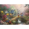 Thomas Kinkade Studios: Mickey & Minnie in der Nostalgie Metalldose, Puzzle 500 Teile