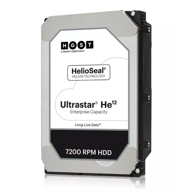 HDD Western Digital 12 TB 3,5 Zoll Serial ATA III Ultrastar He12