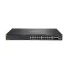 HPE - Aruba 6300M - Switch - L3 - managed - 48 x 10/100/1000 (1 PoE+) + 4 x 1 Gigabit / 10 Gigabit / 25 Gigabit / 50 Gigabit SFP56 (Uplink / Stacking) Front und Seite zu Hinterseite