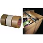 Packband Tesa 04124, PVC, braun, 66 m × 50 mm