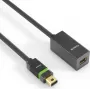 PureLink - MiniDP Verlängerung - Ultimate Serie - 1,00m - schwarz PureLink® - Ultimate Serie. MiniDP Verlängerung mit 24 kt. vergoldeten Präzisions-St
