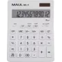 Maul MXL 12 Tischrechner Weiß Anzeige (Stellen): 12 batteriebetrieben, solarbetrieben (B x H x T) 155 x 205 x 35 mm (7267002)