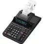 Desktop-Druckrechner CASIO DR-200R-BK, kompakter schwarzer Druckrechner
