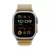 Apple Watch Ultra 2 GPS + Cellular 49mm Natural Titan-Gehäuse mit Tan Alpine Band – Medium (MX4F3FD/A)