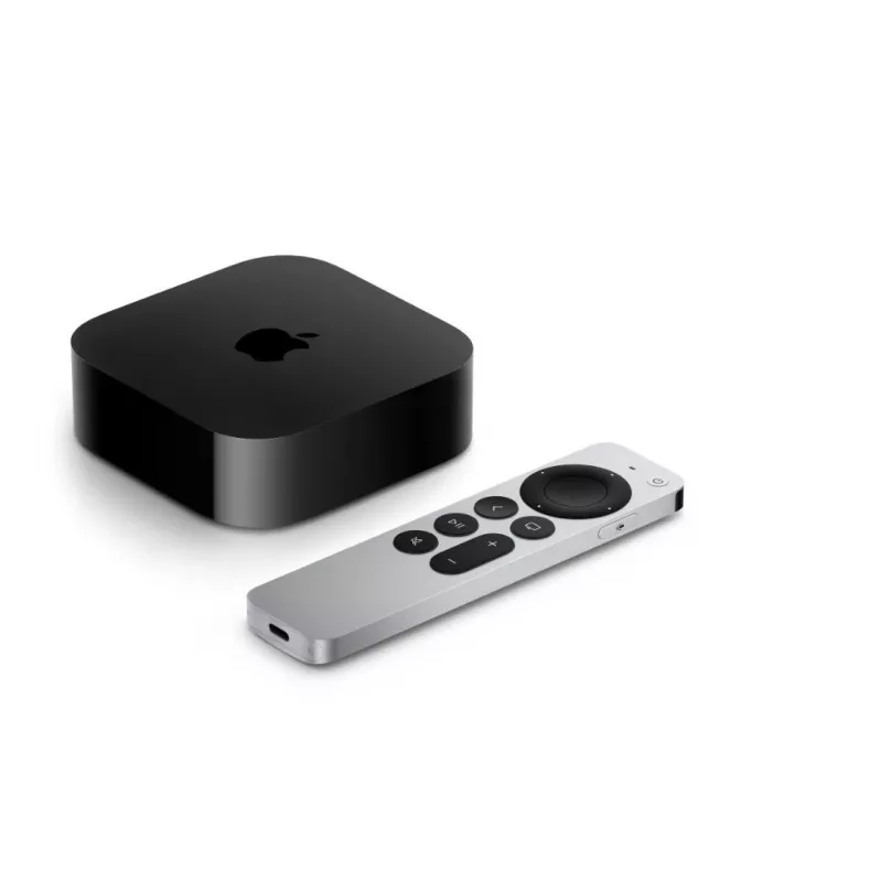 Apple TV 4K Schwarz Silber 4K Ultra HD 64 GB Wi-Fi A15
