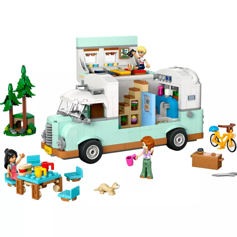 LEGO Motor Home Set 42663 — LEGO Friends Wohnmobil, 778 Teile, 3 Mini-Puppen, ab 7 Jahren