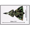 Konstruktionsset Cobi Blocks Saab AJS 3 Viggen 911-tlg. Modellbausatz, 911 Teile