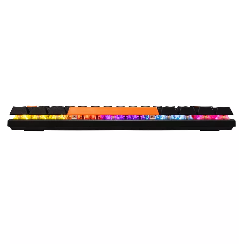 Mechanische Tastatur Baracuda Dolphin Schwarz US-Layout mit Red Switches