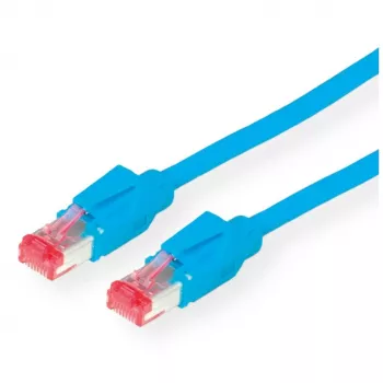 Draka UC900 SS27 - Patch-Kabel - RJ-45 (M) zu RJ-45 (M) - 7,0 m - SFTP, PiMF - CAT 6 - halogenfrei, rastnasenschutz, Litze - Blau (21.05.2074)