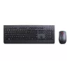 Lenovo 4X30H56829 Tastatur Maus inklusive Universal RF Wireless QWERTY US Englisch Schwarz
